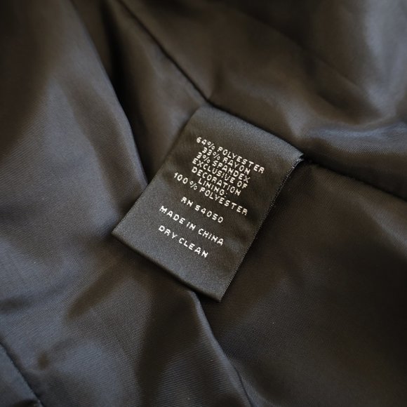 NINE WEST Size 2 Black Suit Jacket Blazer Career Interview - Picture 10 of 11